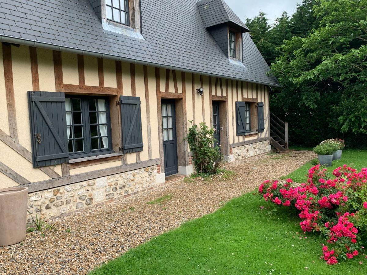 Le Bois Des Pierres Villa Conteville  Exteriör bild